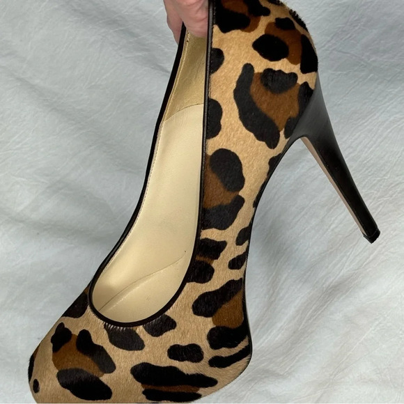 BRIAN ATWOOD 'MANIAC' LEOPARD PRINT CALF HAIR STILETTOS SIZE 39 SEXY AF DESIGNER - Picture 11 of 16